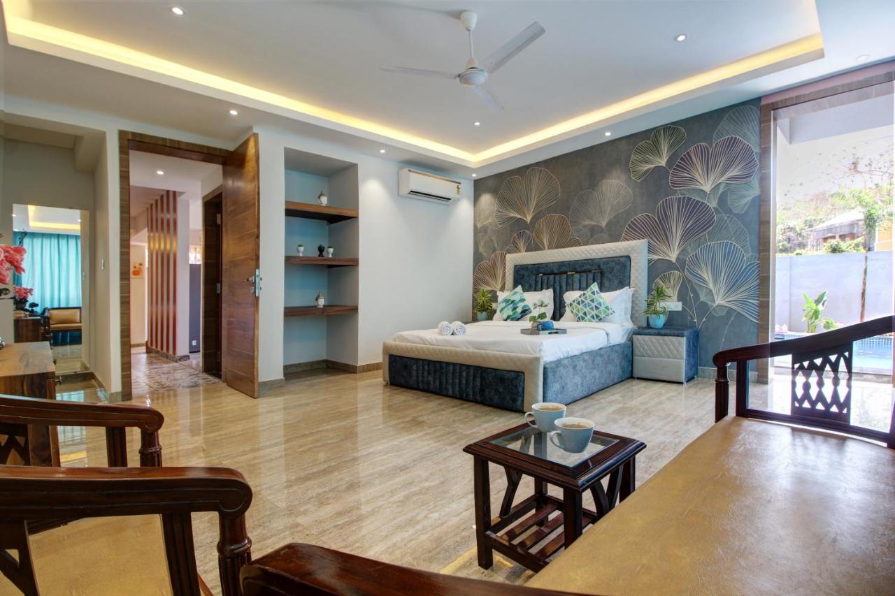 Euphoria Luxury Villa - 5Bhk - Private Pool - Jacuzzi, 바가 외부 사진